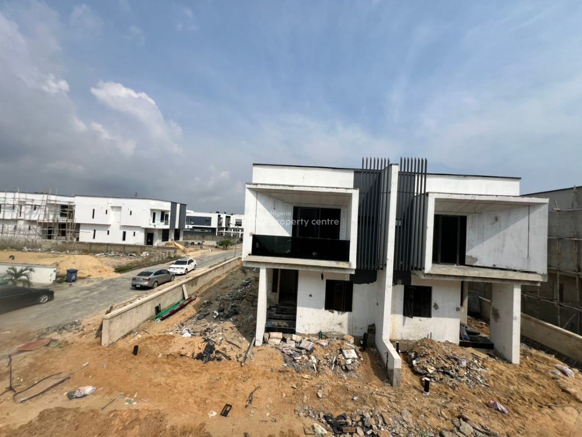 3 Bedroom Semi-detached + Bq, Hi-life Estate, Abraham Adesanya, Ogombo, Ajah, Lagos, Semi-detached Duplex for Sale