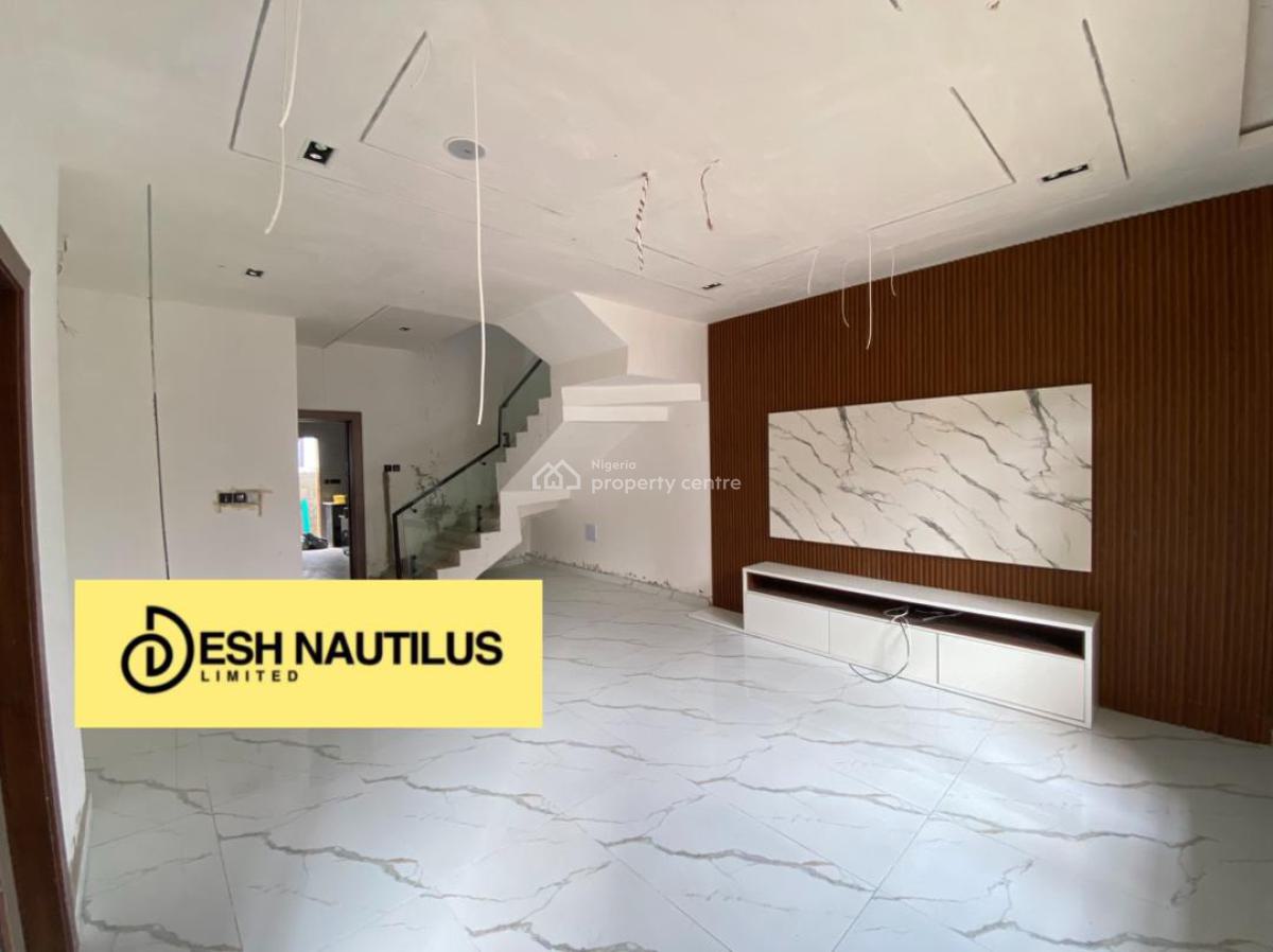 Contemporary 4 Bedroom Semi-detached Duplex with Premium Finishes, Orchid Road, Lekki Expressway, Lekki, Lagos, Semi-detached Duplex for Sale