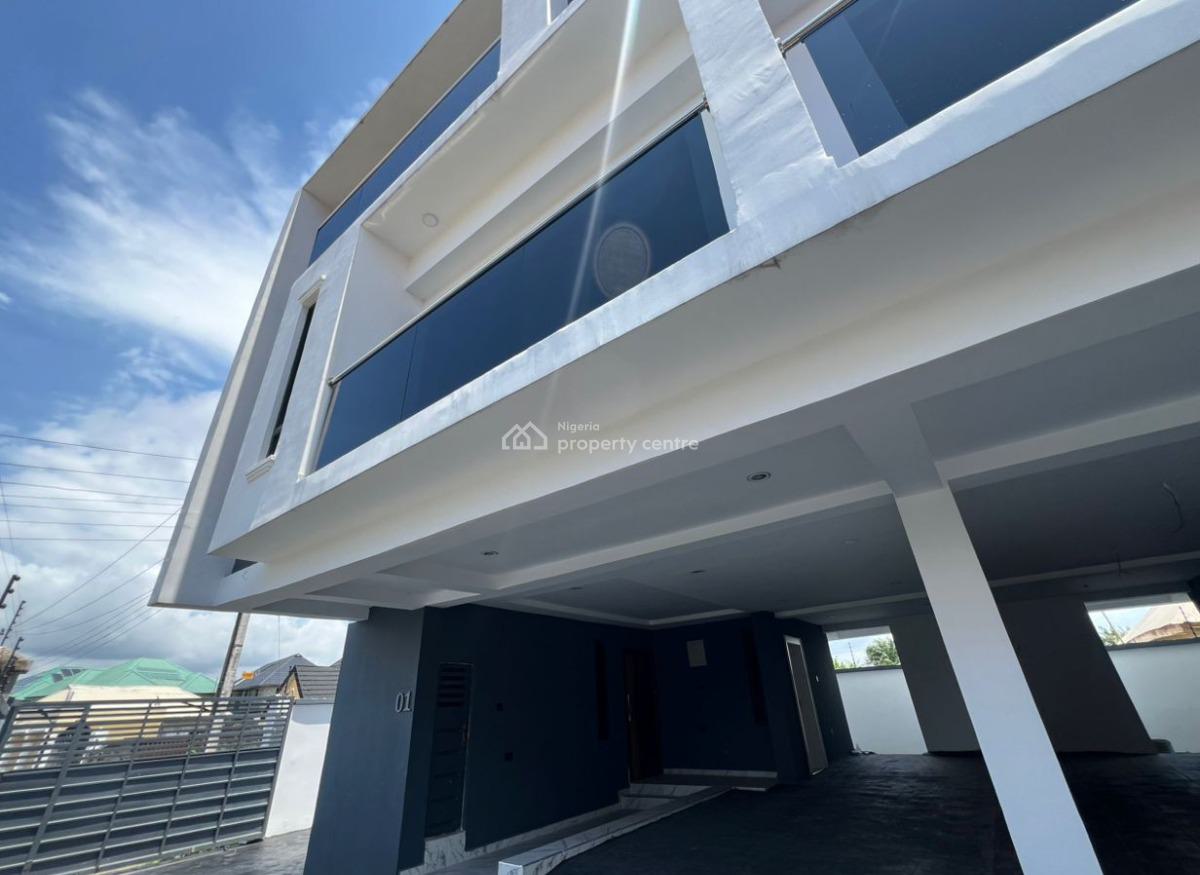 Exquisite 5 Bedroom Terrace Duplex with Solar, Gym in a Secure Estate, Lakowe, Ibeju Lekki, Lagos, Terraced Duplex for Rent