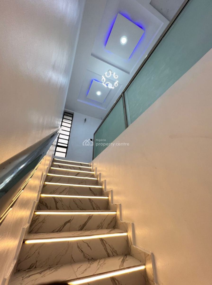 Exquisite 5 Bedroom Terrace Duplex with Solar, Gym in a Secure Estate, Lakowe, Ibeju Lekki, Lagos, Terraced Duplex for Rent