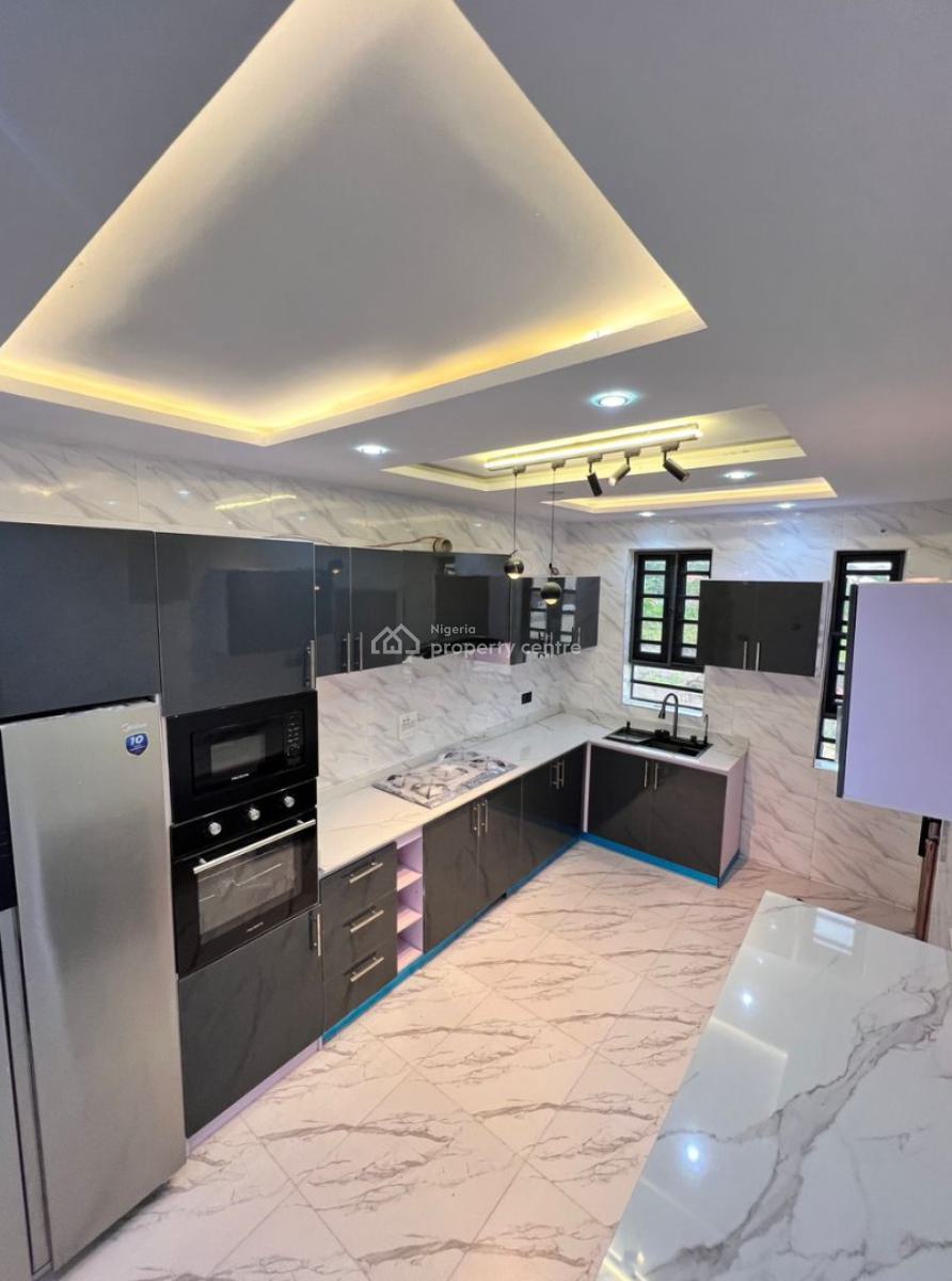 Exquisite 5 Bedroom Terrace Duplex with Solar, Gym in a Secure Estate, Lakowe, Ibeju Lekki, Lagos, Terraced Duplex for Rent