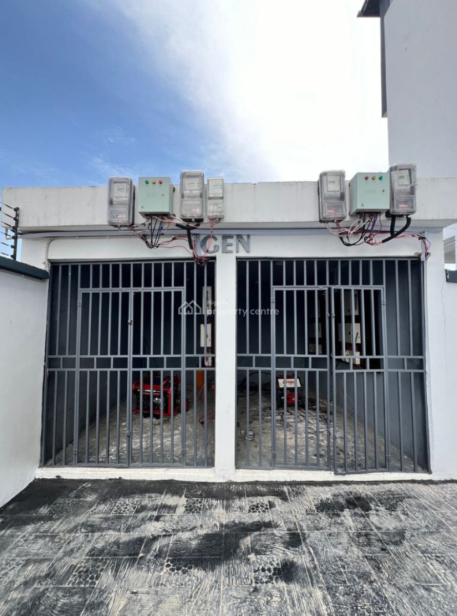Exquisite 5 Bedroom Terrace Duplex with Solar, Gym in a Secure Estate, Lakowe, Ibeju Lekki, Lagos, Terraced Duplex for Rent