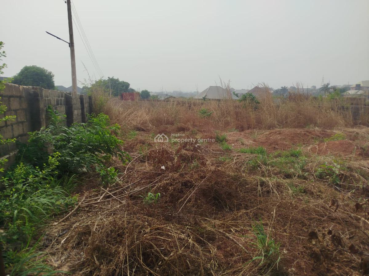 645sqm Corner Piece Fenced & Gated at Thinkers Corner Ext Enugu, Airport Extension, Old Airport Road, Thinkers Corner, Enugu, Enugu, Mixed-use Land for Sale