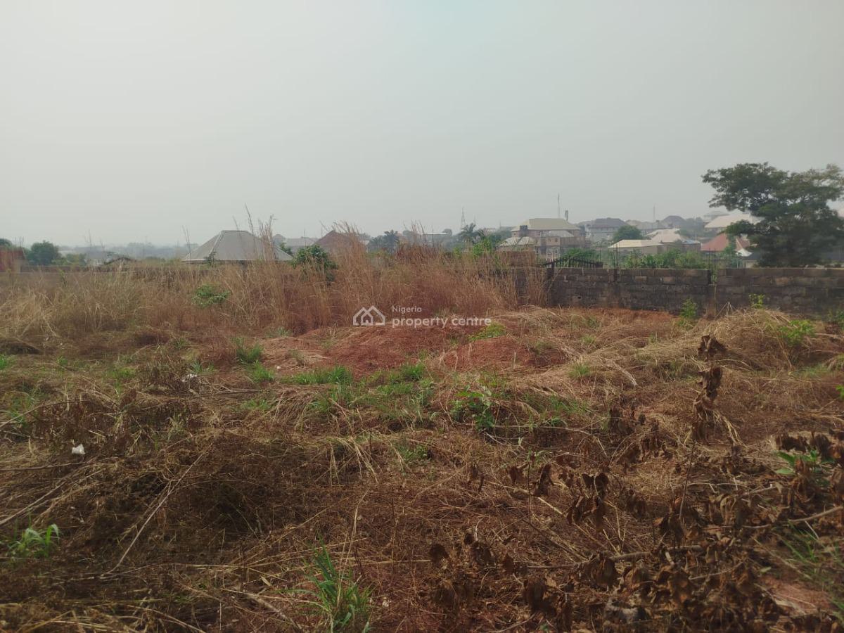 645sqm Corner Piece Fenced & Gated at Thinkers Corner Ext Enugu, Airport Extension, Old Airport Road, Thinkers Corner, Enugu, Enugu, Mixed-use Land for Sale