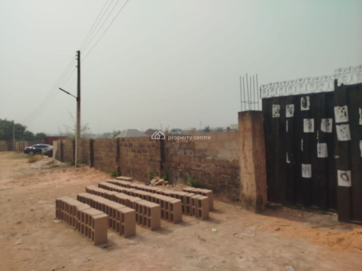 645sqm Corner Piece Fenced & Gated at Thinkers Corner Ext Enugu, Airport Extension, Old Airport Road, Thinkers Corner, Enugu, Enugu, Mixed-use Land for Sale