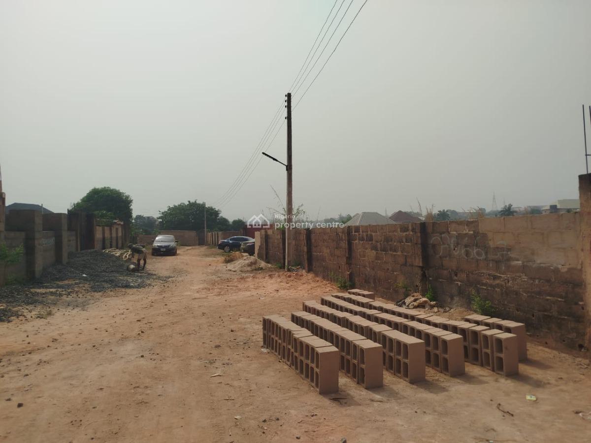 645sqm Corner Piece Fenced & Gated at Thinkers Corner Ext Enugu, Airport Extension, Old Airport Road, Thinkers Corner, Enugu, Enugu, Mixed-use Land for Sale