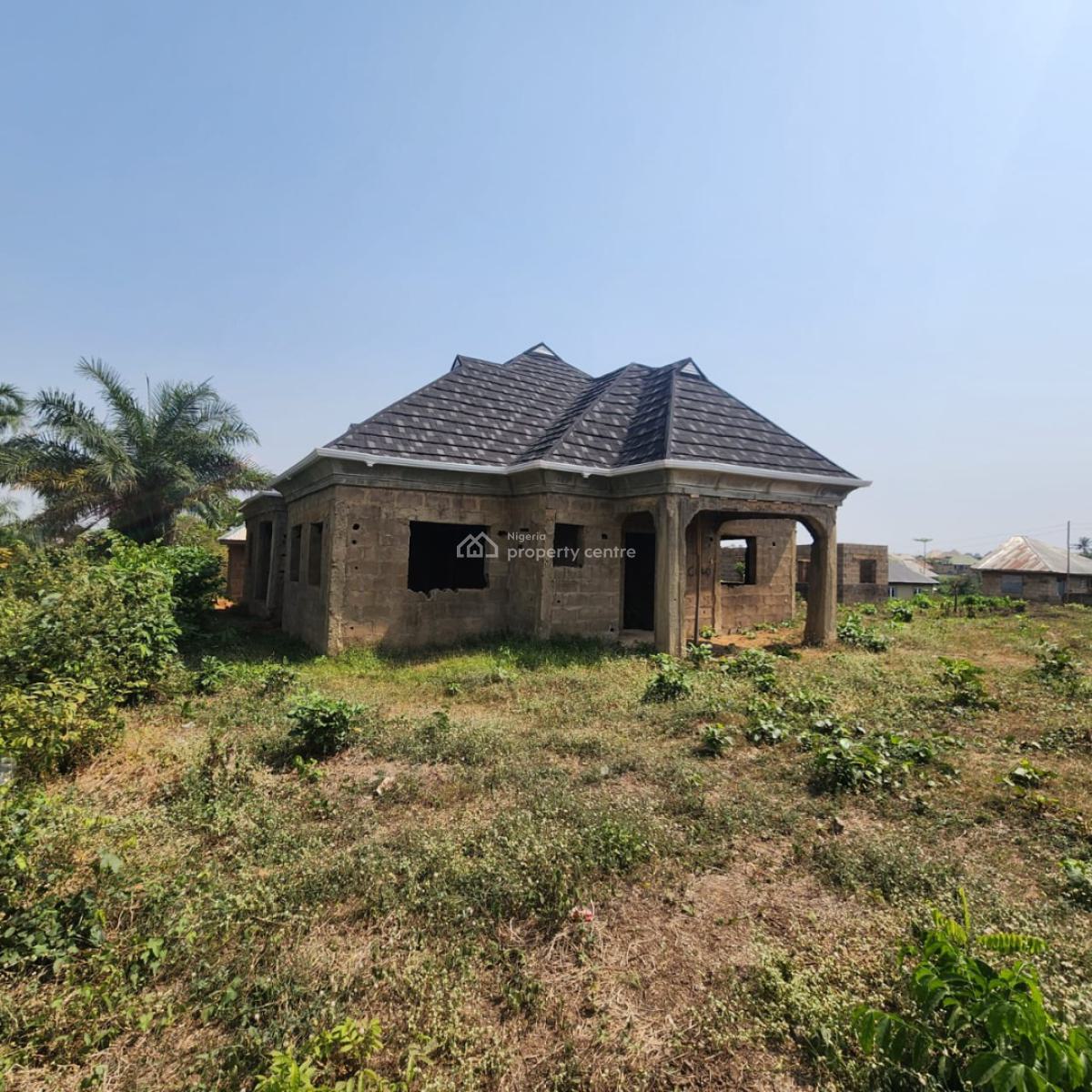 Uncompleted 4 Bedroom Bungalow, Agbomati, Olodo, Ibadan, Oyo, Detached Bungalow for Sale