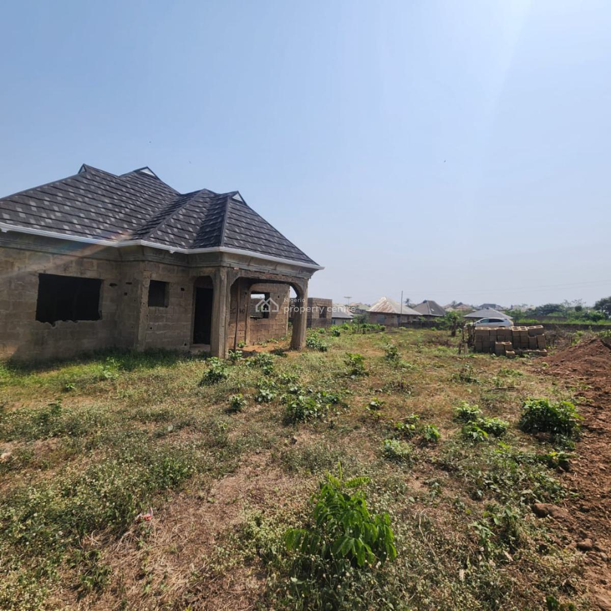 Uncompleted 4 Bedroom Bungalow, Agbomati, Olodo, Ibadan, Oyo, Detached Bungalow for Sale