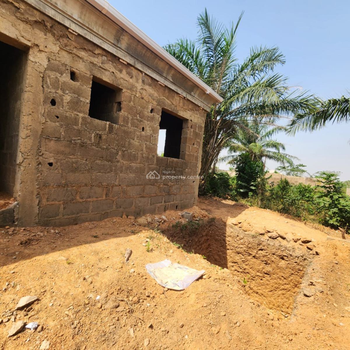 Uncompleted 4 Bedroom Bungalow, Agbomati, Olodo, Ibadan, Oyo, Detached Bungalow for Sale