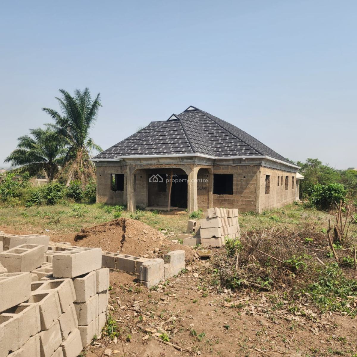 Uncompleted 4 Bedroom Bungalow, Agbomati, Olodo, Ibadan, Oyo, Detached Bungalow for Sale