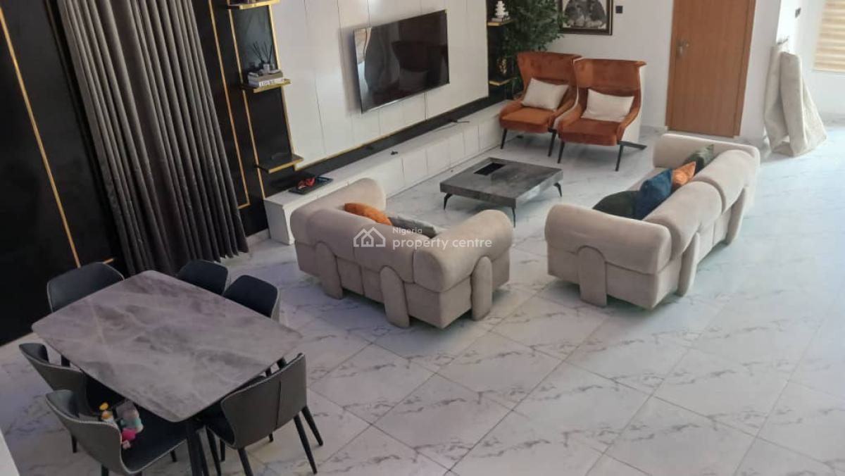 4 Bed Fully Detached/fully Furnished Duplex &bq, General Paint, Ajah, Lagos, House for Rent