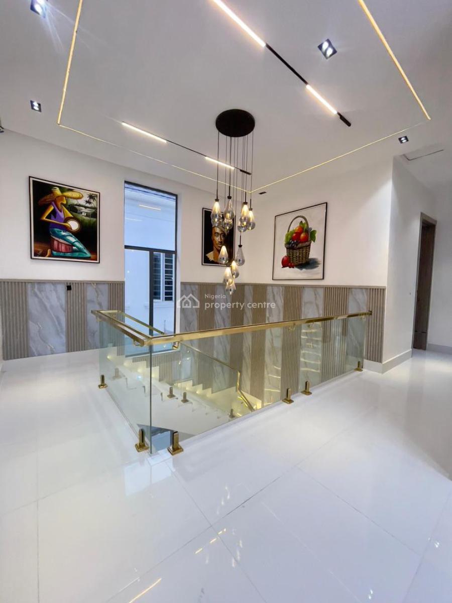 5bedroom Fully Detached Duplex with Swimming  Pool &bq, Chevron, Lekki, Lagos, Detached Duplex for Sale