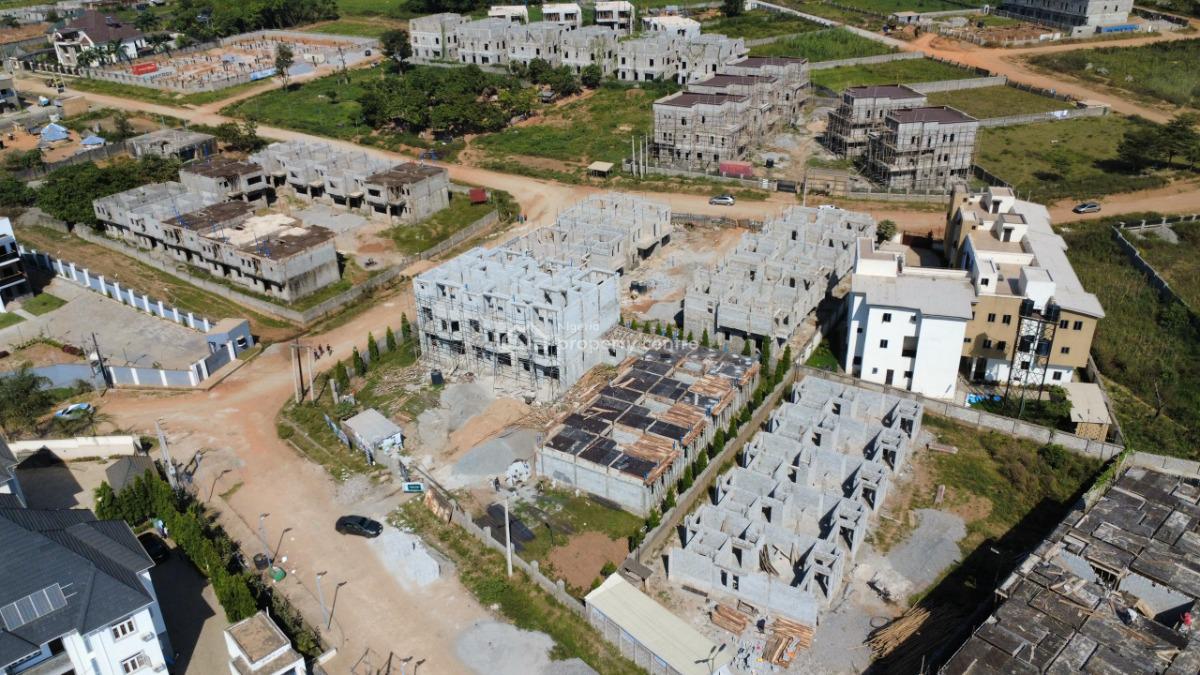 a Luxurious Five Bedroom Terrace Duplex, Life Camp, Abuja, Terraced Duplex for Sale