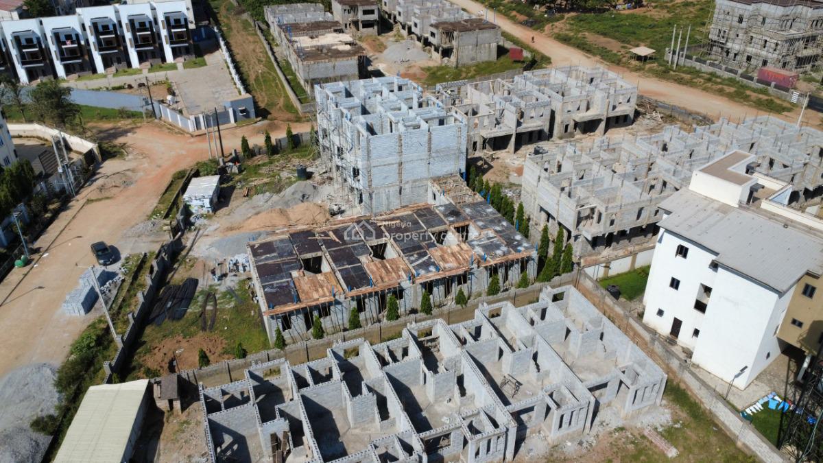 a Luxurious Five Bedroom Terrace Duplex, Life Camp, Abuja, Terraced Duplex for Sale