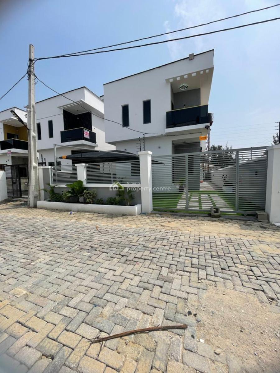 Super Distress Property Newly Built & Fully Furnished 4bed Dupex, Ikota, Lekki, Lagos, Detached Duplex for Sale