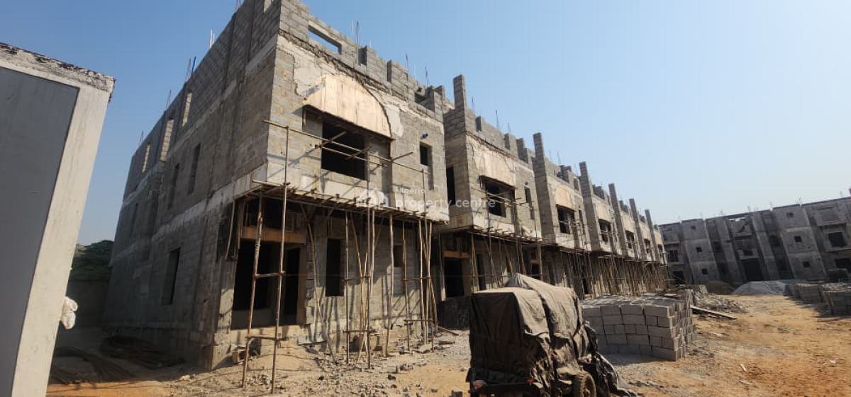 5 Bedrooms Terraced Duplexes with Bq, Along Apo Legislative Quarter, Gudu, Abuja, Terraced Duplex for Sale