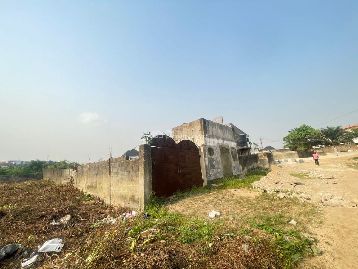 Half Plot of Land Measuring 30 × 120sqm, Orisha Community Right Behind Lobam, Gra Phase 1, Magodo, Lagos, Residential Land for Sale