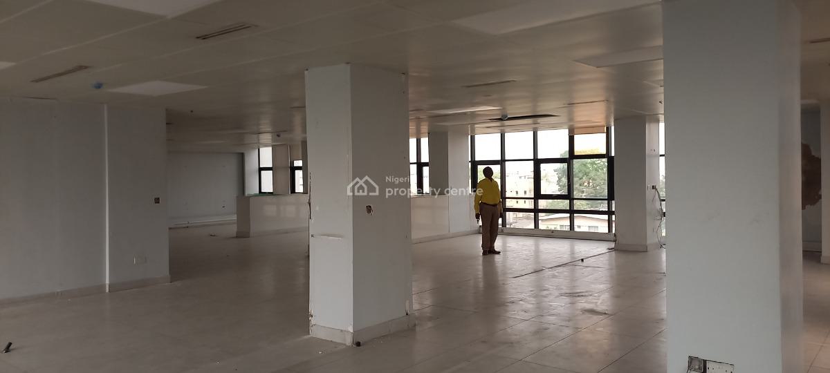 Fully Serviced Open Plan Office Space Measuring 350 Sqm, Mobolaji Bank Anthony Way, Ikeja, Lagos, Office Space for Rent