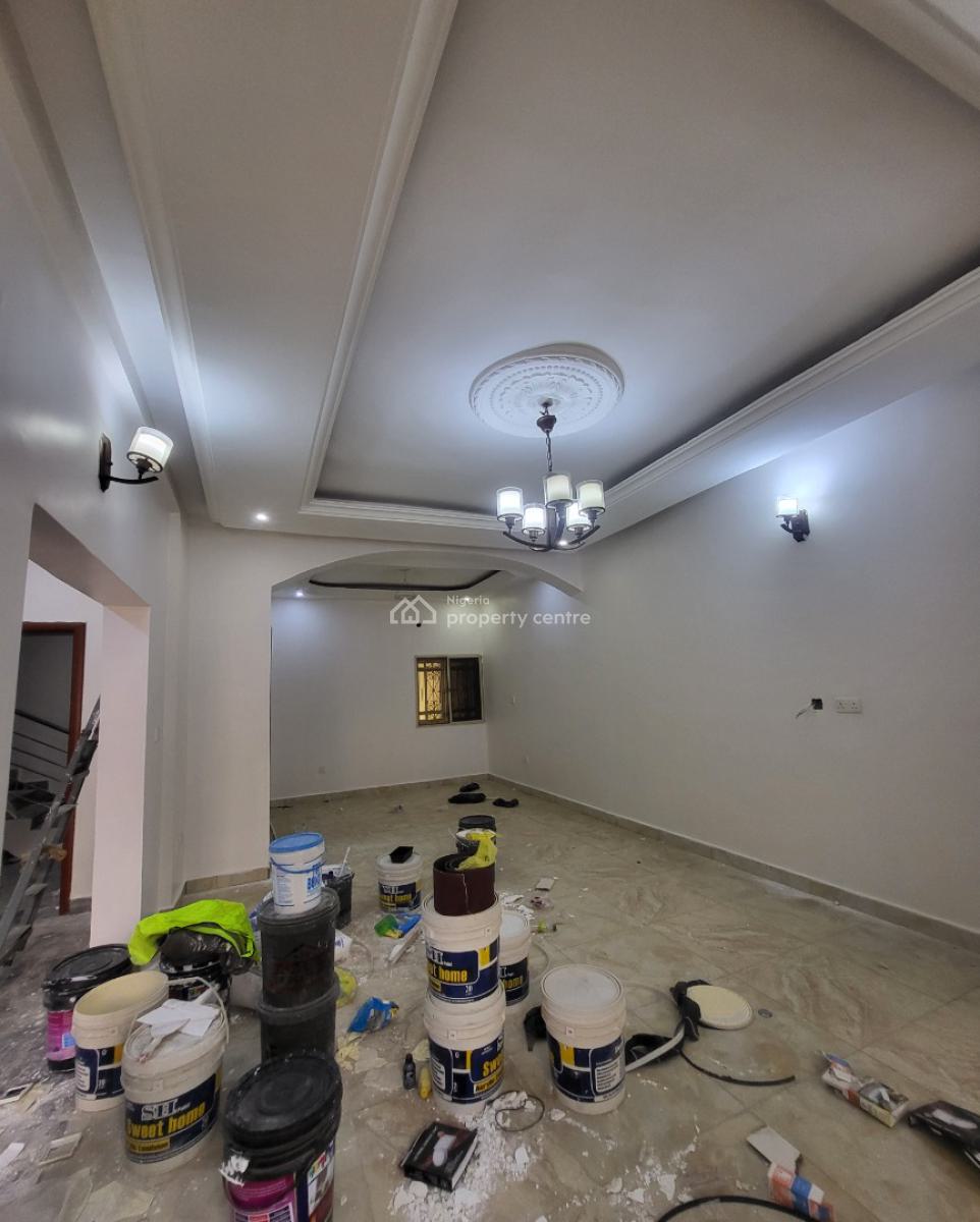 Luxurious Massive 4 Bedroom Terrace Duplex with Bq, By American International School, Durumi, Abuja, Terraced Duplex for Rent