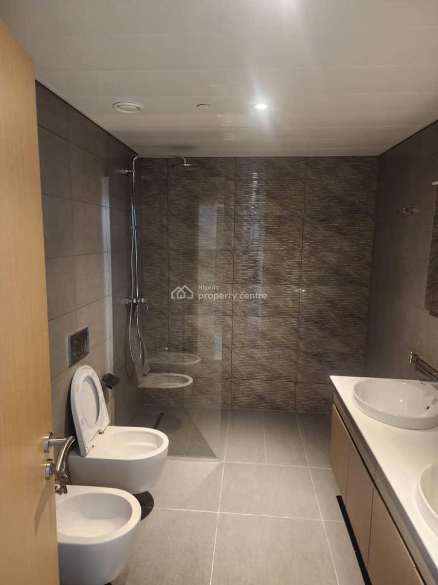 High-rise Serviced 3 Bedroom  Flats with Boys Quarters, with a Bar, Victoria Island (vi), Lagos, Flat / Apartment for Rent