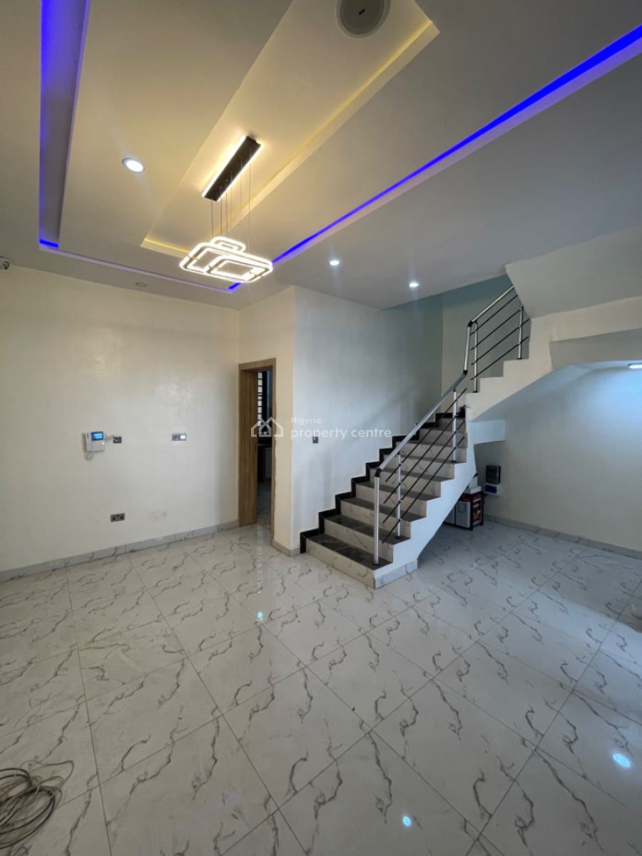 Newly Built 3 Bedroom Terraced Duplex with Bq and Solar, Ajah Lekki, Ajah, Lagos, Terraced Duplex for Sale