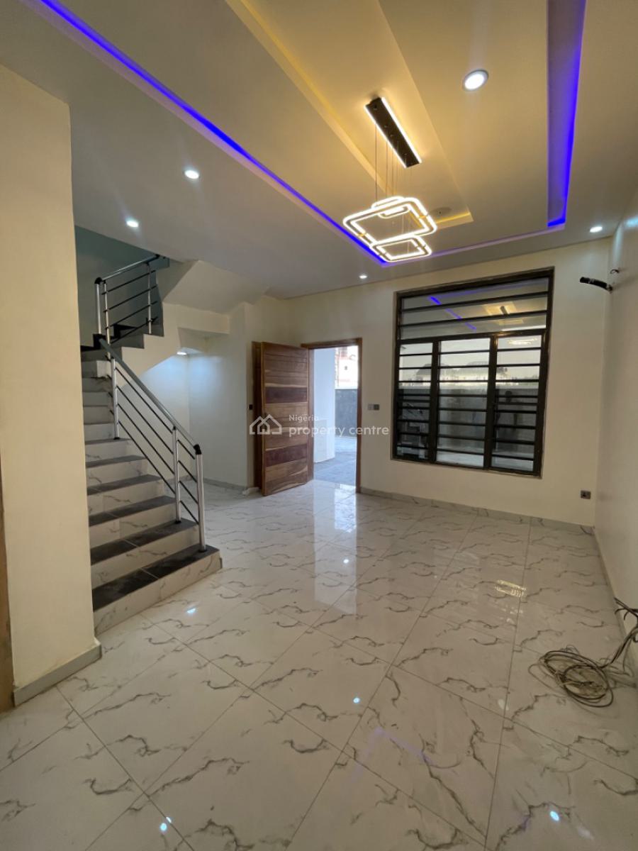 Newly Built 3 Bedroom Terraced Duplex with Bq and Solar, Ajah Lekki, Ajah, Lagos, Terraced Duplex for Sale