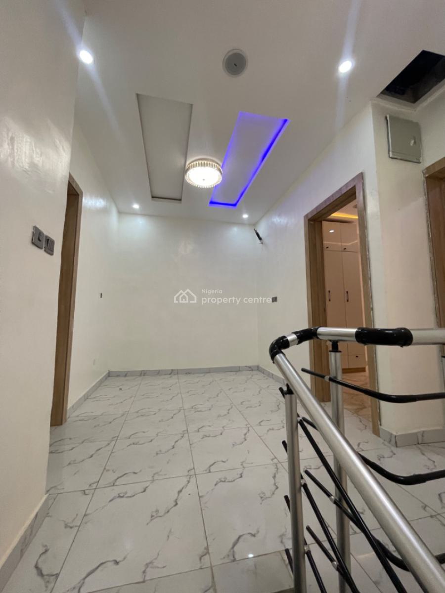 Newly Built 3 Bedroom Terraced Duplex with Bq and Solar, Ajah Lekki, Ajah, Lagos, Terraced Duplex for Sale