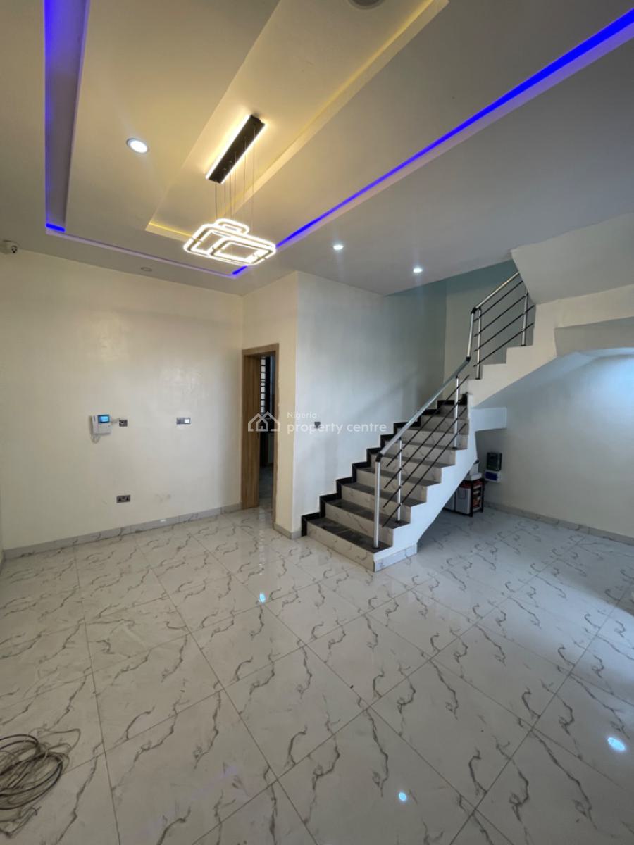 Newly Built 3 Bedroom Terraced Duplex with Bq and Solar, Ajah Lekki, Ajah, Lagos, Terraced Duplex for Sale