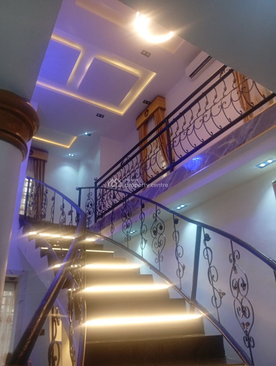 6 Bedroom Fully Detached  Duplex, K Farm Estate ,obawole Ogba Lagos, Ogba, Ikeja, Lagos, Detached Duplex for Sale