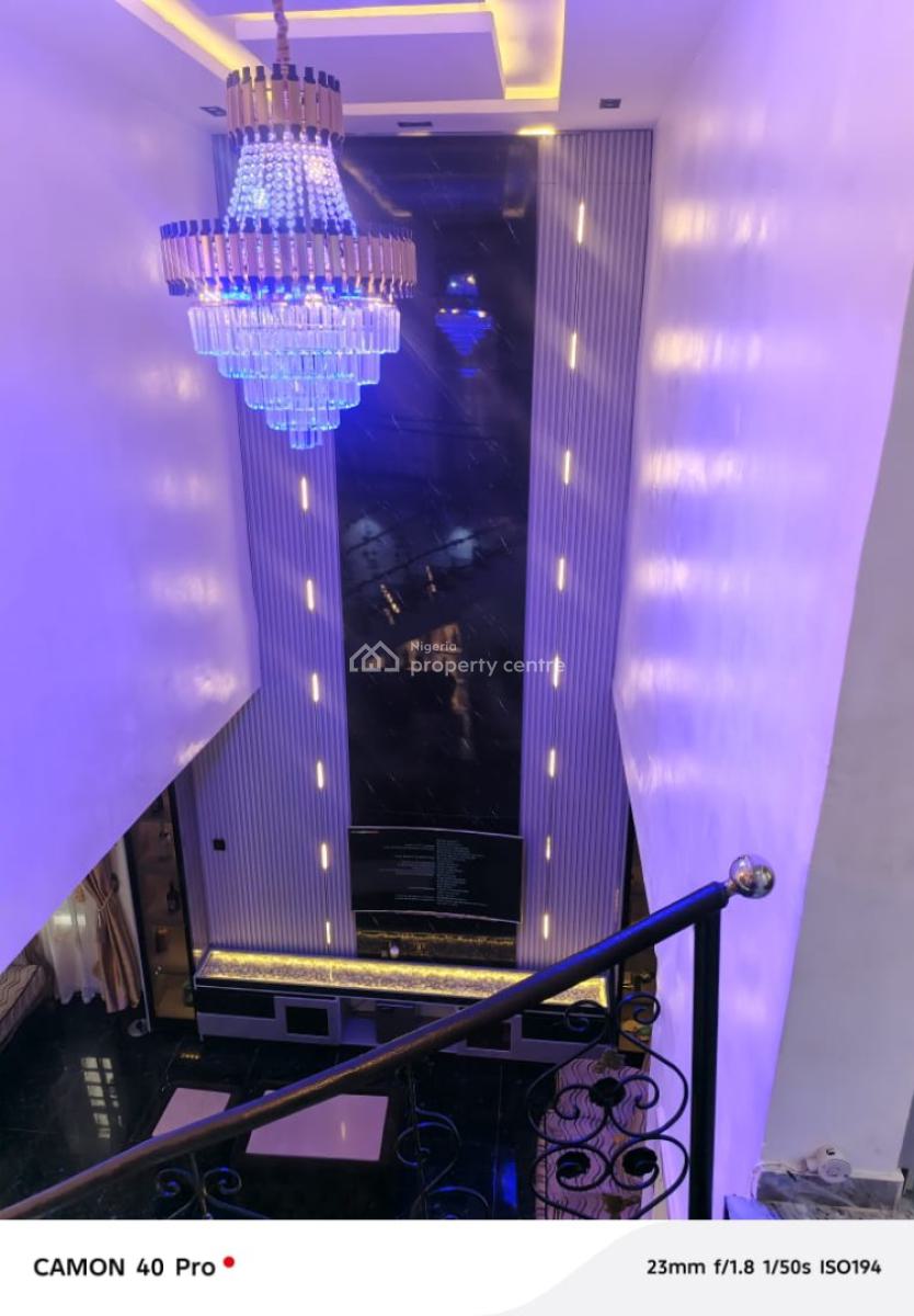 6 Bedroom Fully Detached  Duplex, K Farm Estate ,obawole Ogba Lagos, Ogba, Ikeja, Lagos, Detached Duplex for Sale