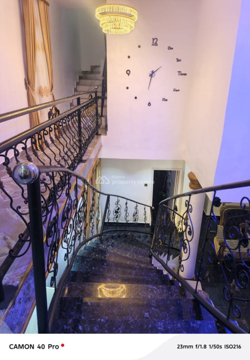 6 Bedroom Fully Detached  Duplex, K Farm Estate ,obawole Ogba Lagos, Ogba, Ikeja, Lagos, Detached Duplex for Sale