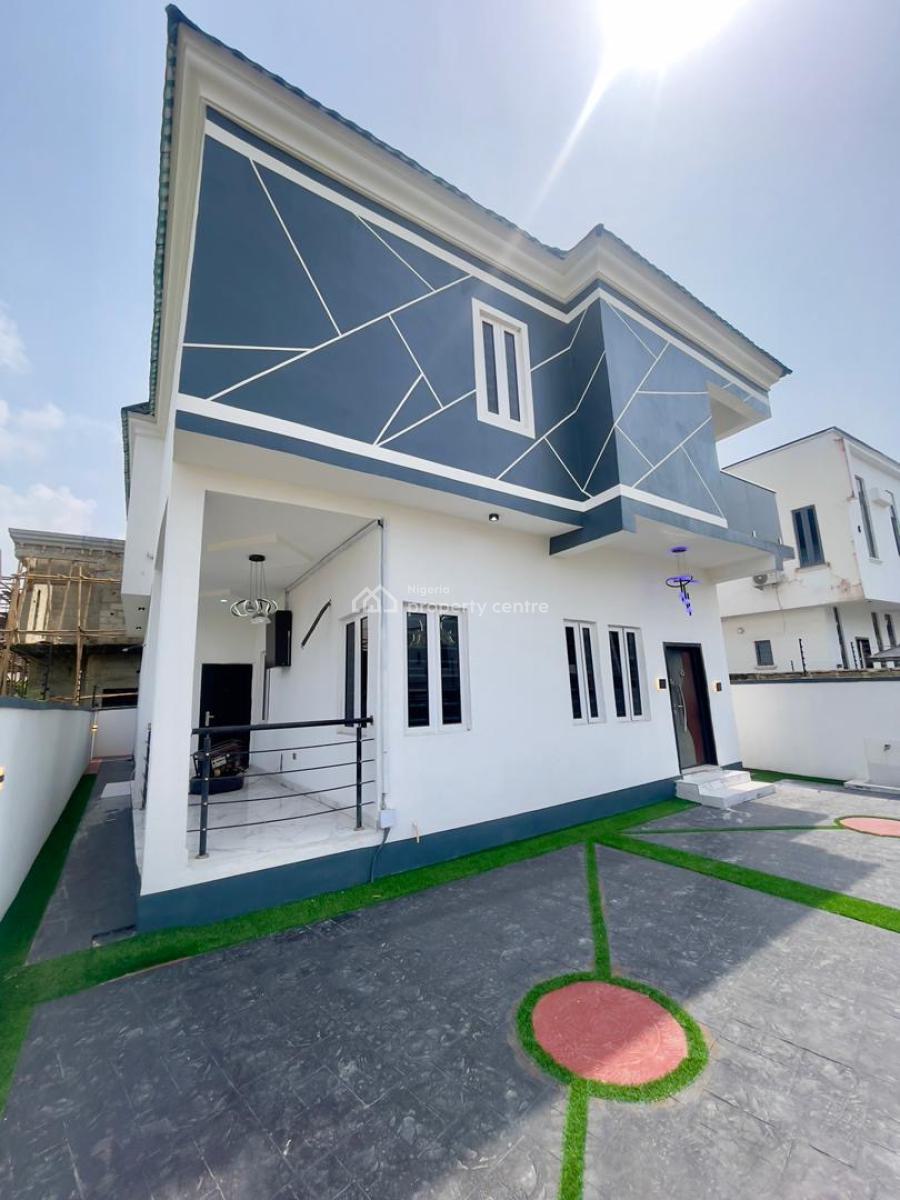 Exclusively Designed 4 Bed Detached Luxury Home with Bq, Ajah, Lagos, Detached Duplex for Sale