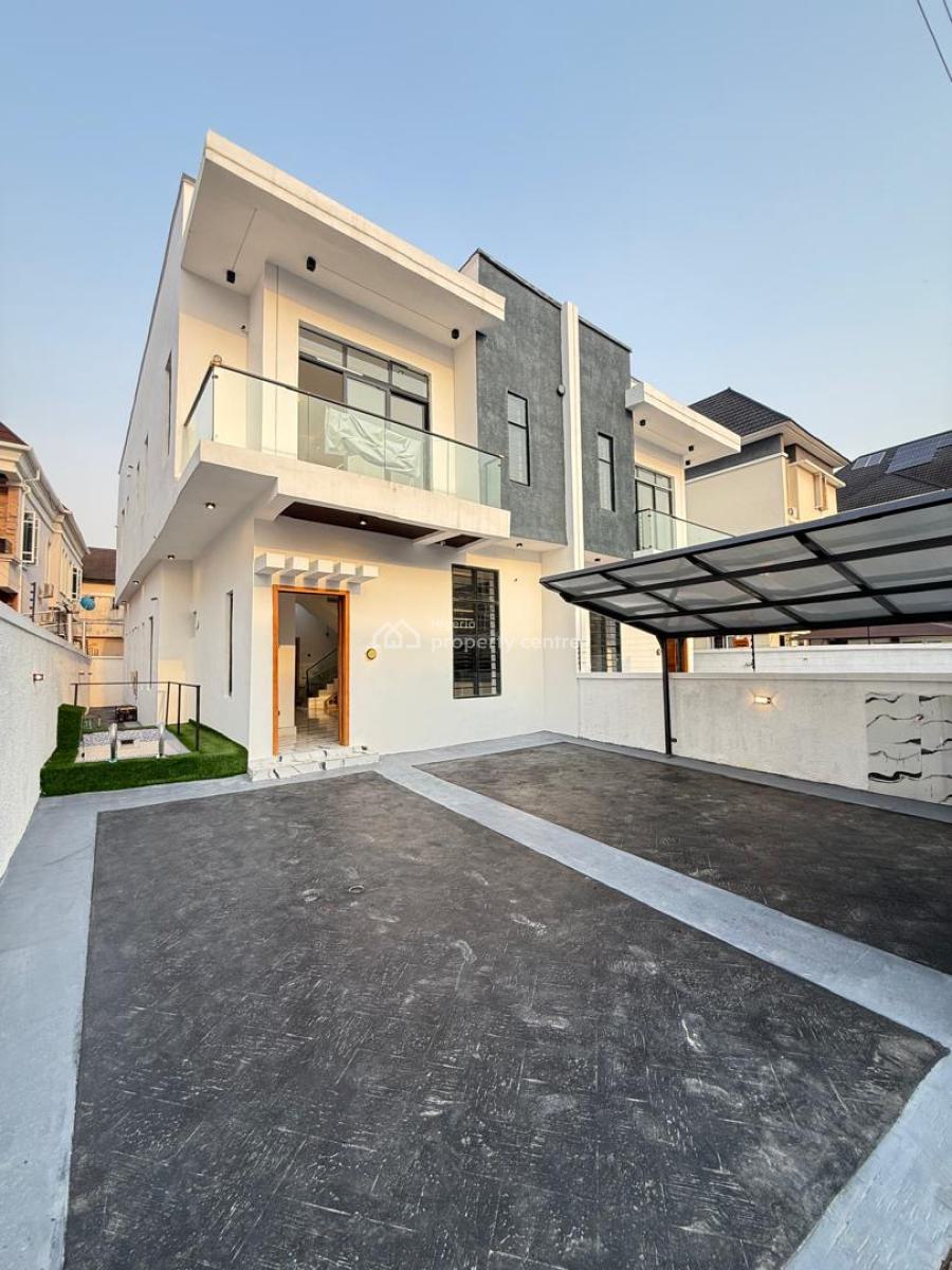 4 Bedroom Semi Detached Duplex with Swimming Pool& Bq, Ikota, Lekki, Lagos, Semi-detached Duplex for Sale