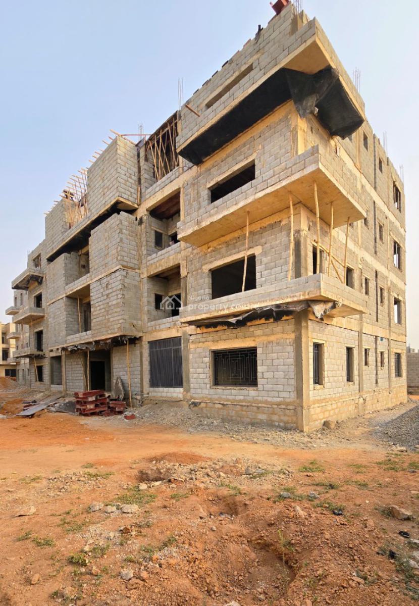 Semi-finish 2-4 Bedroom, By Gishiri Junction, Katampe, Abuja, Flat / Apartment for Sale