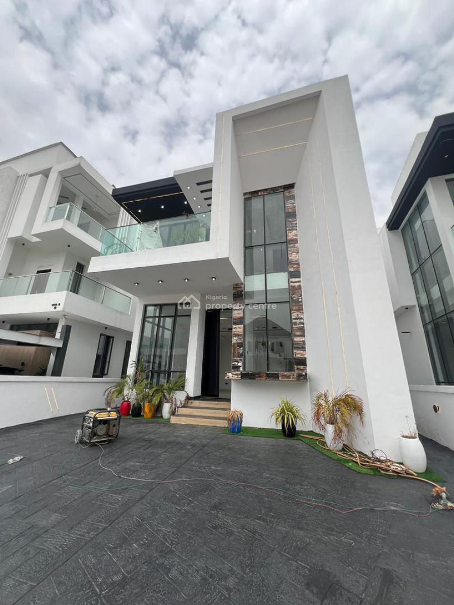 5 Bedroom Fully Detached Duplex with Bq Private Swimming Pool, Chevron, Lekki Phase 2, Lekki, Lagos, Detached Duplex for Sale