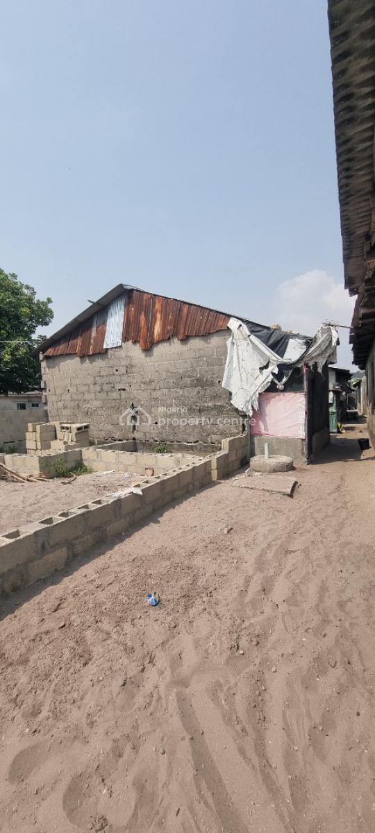 2 Units of a Roomself Contain with 2 Units of Uncompleted Mini Flat, Okun-ajah, Ajah, Lagos, Block of Flats for Sale