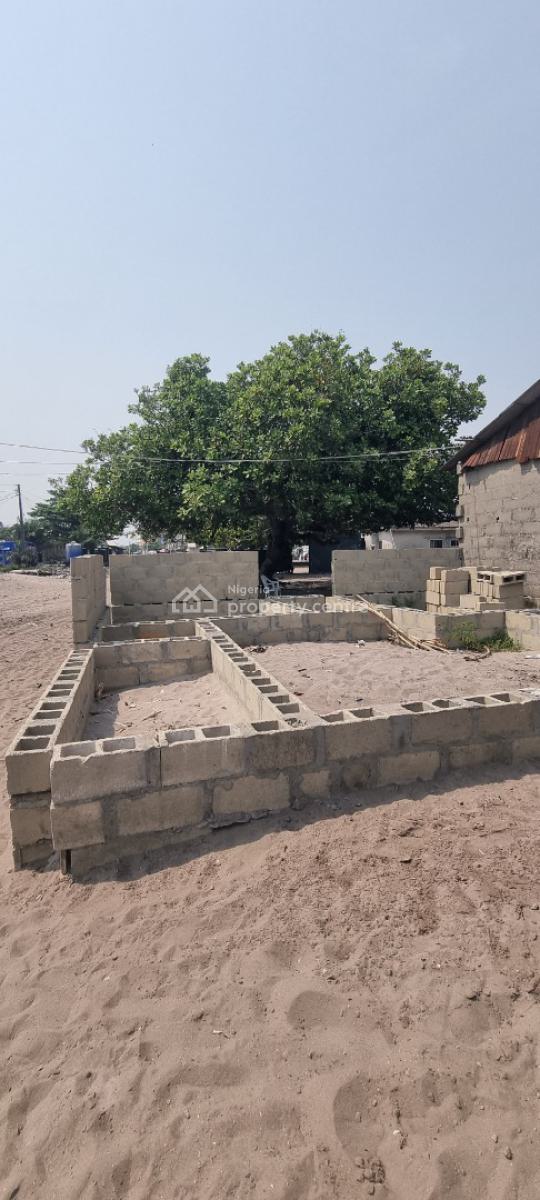 2 Units of a Roomself Contain with 2 Units of Uncompleted Mini Flat, Okun-ajah, Ajah, Lagos, Block of Flats for Sale