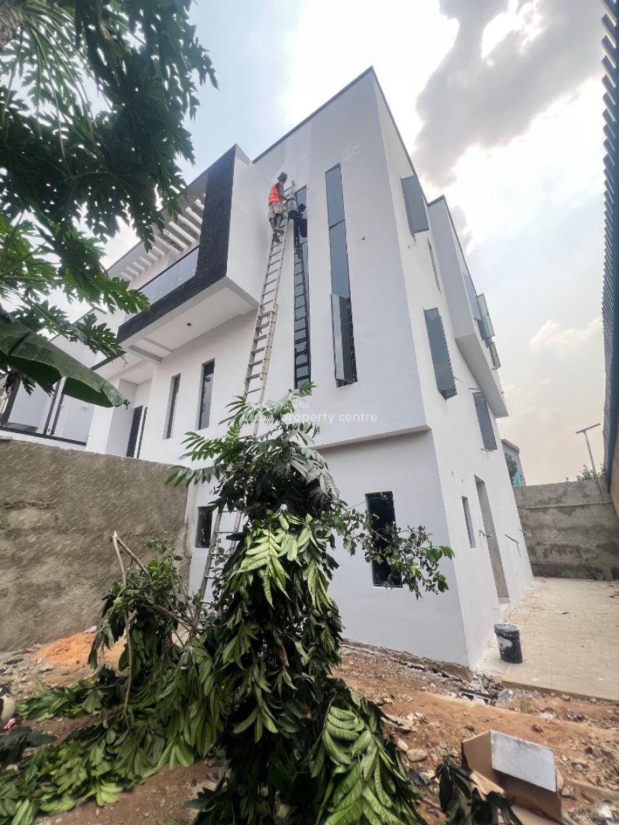 Luxury 5 Bedrooms Fully Detached + Bq, Underground Basement & Cinema, Omole Phase 1, Ikeja, Lagos, Detached Duplex for Sale