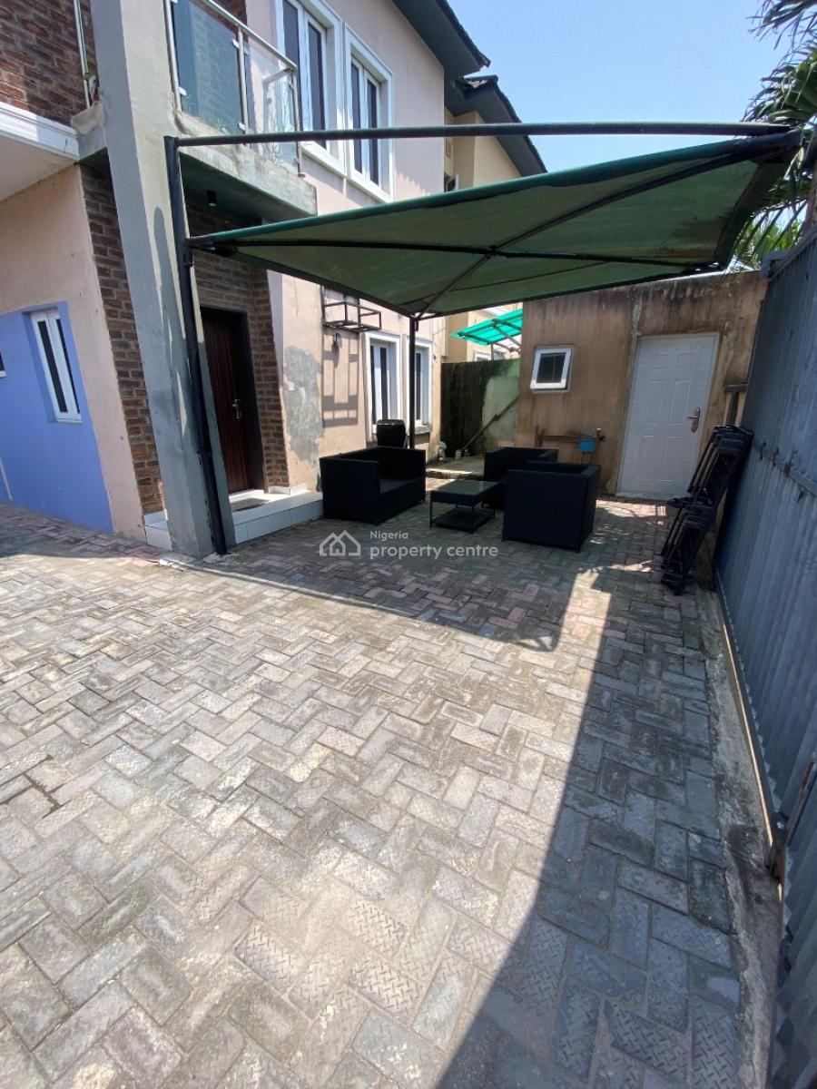 Discounted Solid 4 Bedroom Semi Detached Duplex with Bq & 4 Cars Space, Osapa, Lekki, Lagos, Semi-detached Duplex for Sale