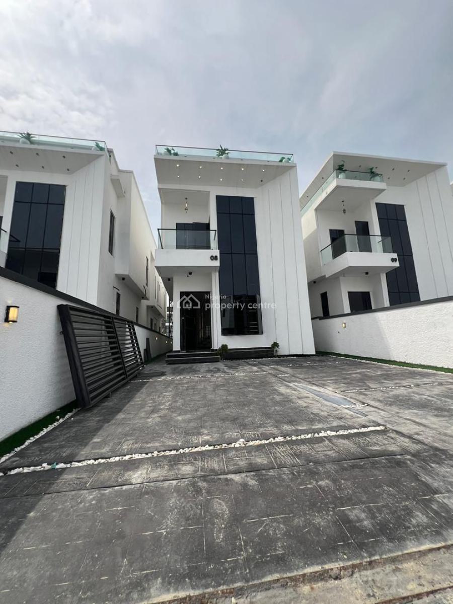 5-bedroom Fully Detached Duplex + Bq Private Pool, Chevron, Lekki Phase 2, Lekki, Lagos, Detached Duplex for Sale