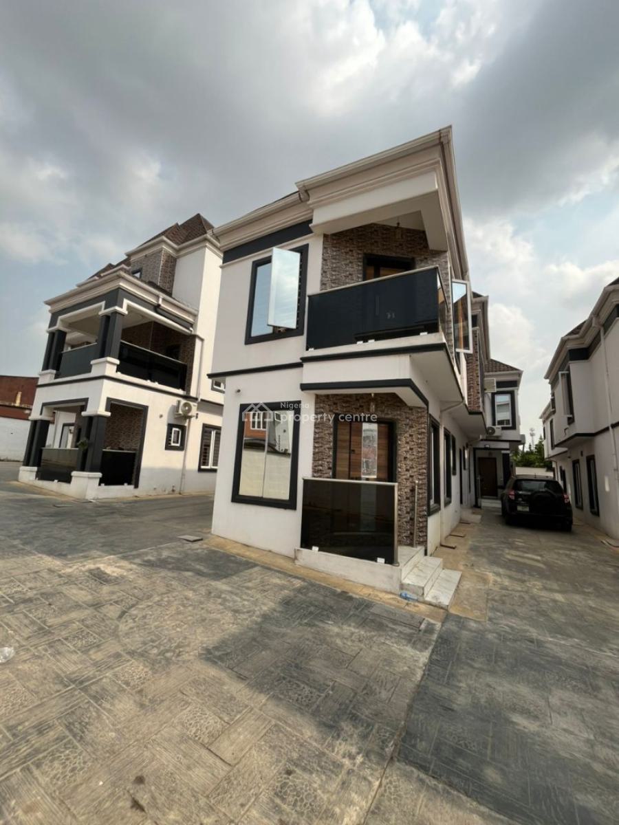 4 Bedroom Terrace Duplex, Water Fall Estate , Grammar School, Ojodu Berger, Ojodu, Lagos, Terraced Duplex for Sale