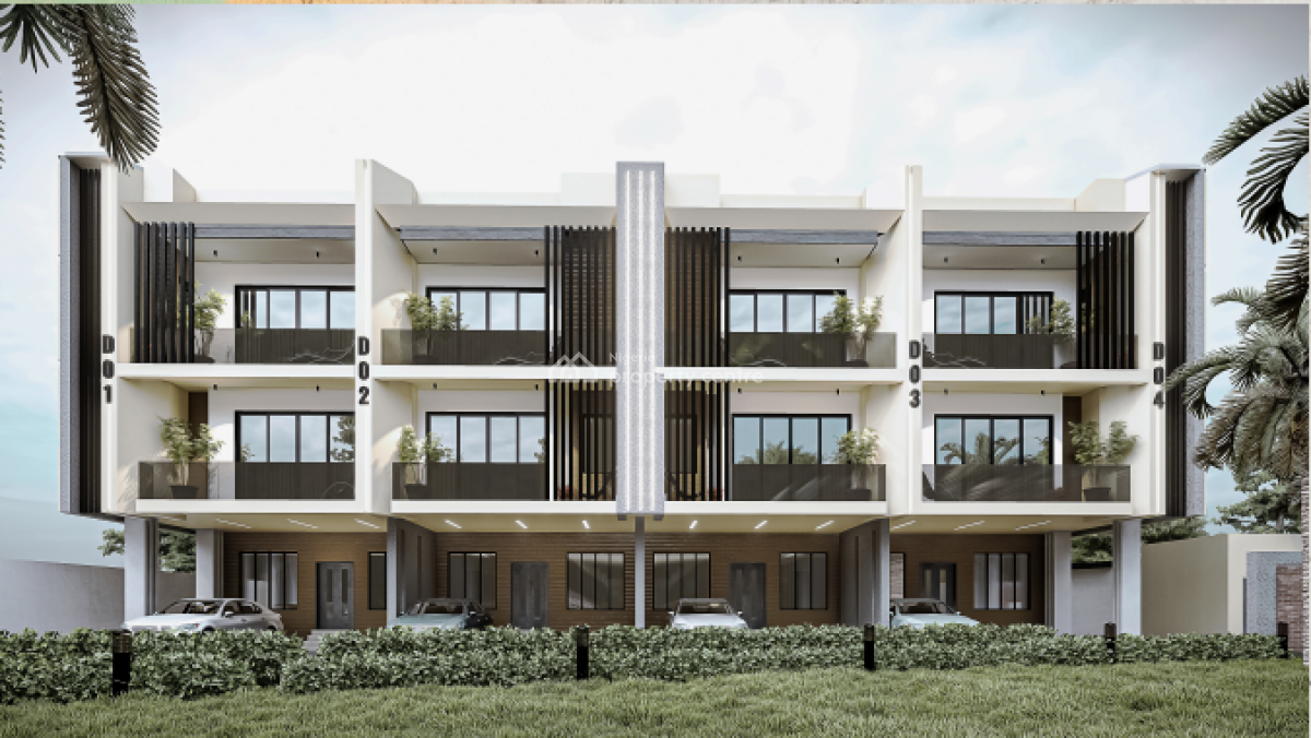 4 Bedroom Terrace Duplex with 2 Bq, Off Allen Avenue, Ikeja, Lagos, Terraced Duplex for Sale