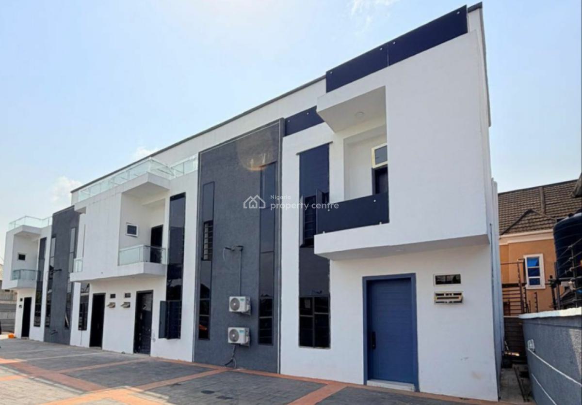 3bedroom Terrace Duplex with a 2study Room, a Communal Pool, Ajao Estate Off Mmi Airport Road, Isolo, Lagos, Terraced Duplex for Sale