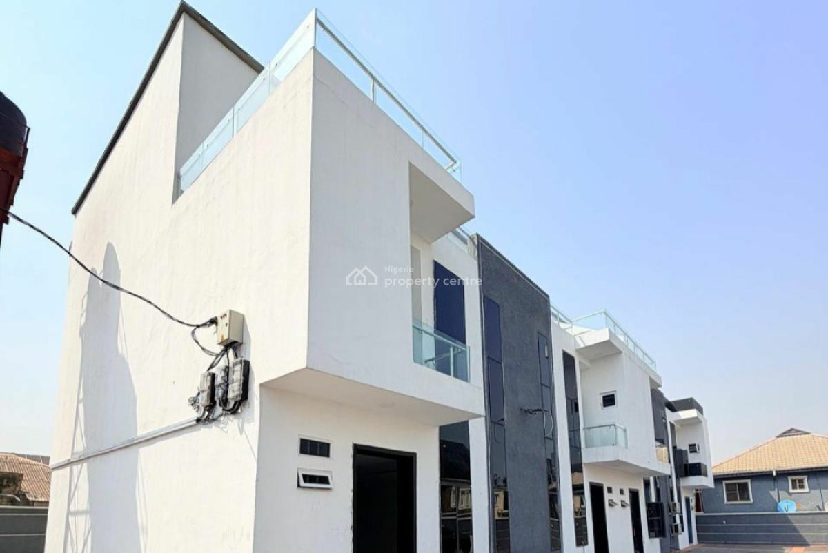 3bedroom Terrace Duplex with a 2study Room, a Communal Pool, Ajao Estate Off Mmi Airport Road, Isolo, Lagos, Terraced Duplex for Sale