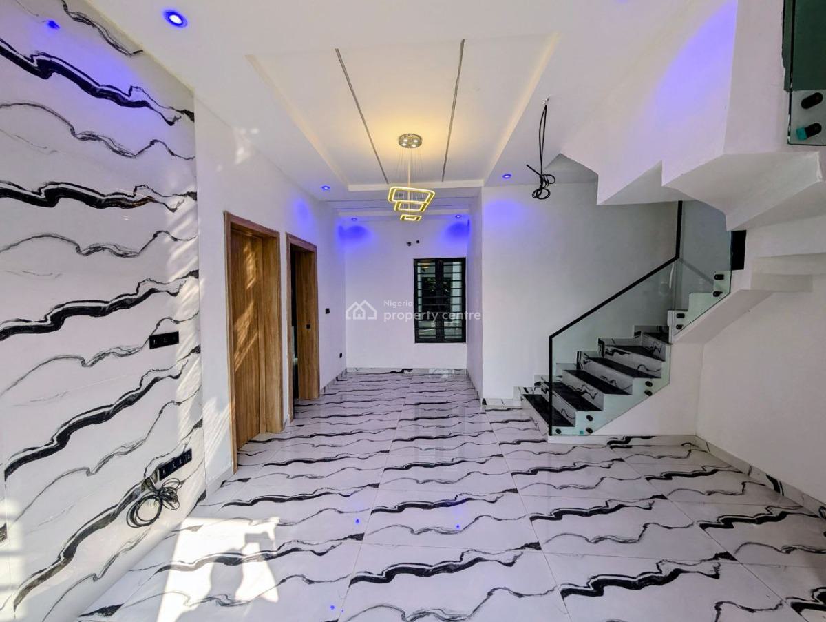 4 Bed Semi Detached Duplex with Bq - Governors Consent, Lekki Atlantic Gardens Estate, Abraham Adesanya, Ajah, Lagos, Semi-detached Duplex for Sale