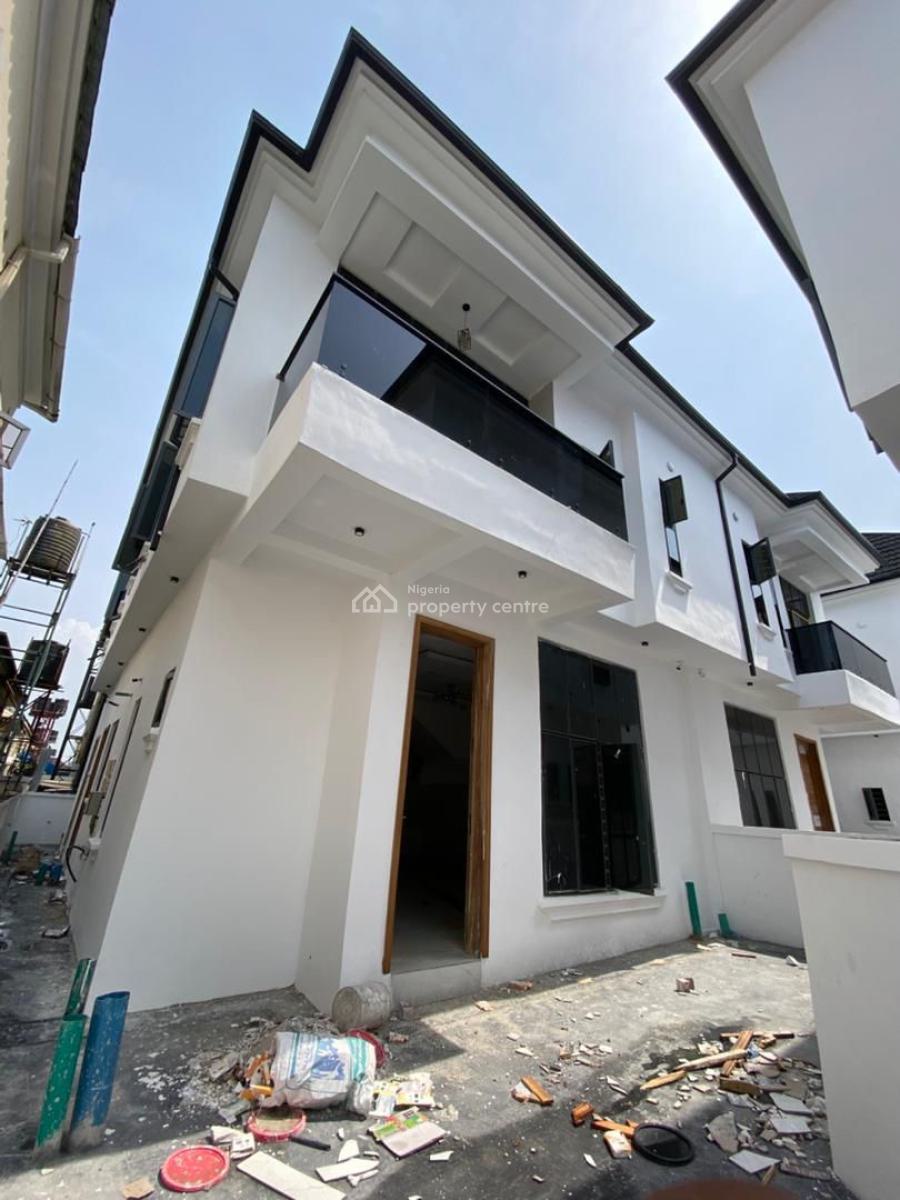 Beautiful 5 Bedroom Fully Detached Duplex with Bq in a Secure Estate, Osapa London, Lekki, Lagos, Detached Duplex for Sale