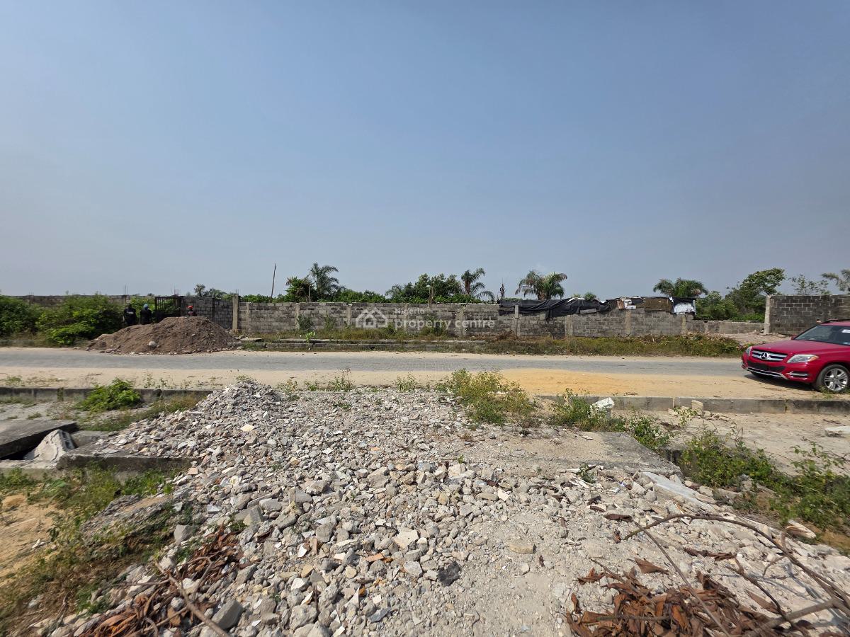 Dry and Fenced Plots of Land Measuring 3,796sqm, Okun-ajah, Ajah, Lagos, Mixed-use Land Joint Venture