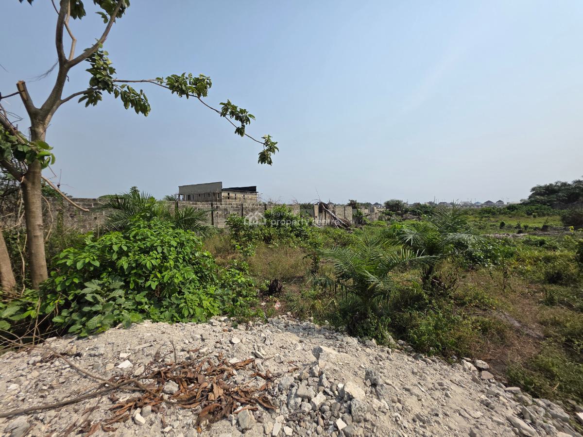 Dry and Fenced Plots of Land Measuring 3,796sqm, Okun-ajah, Ajah, Lagos, Mixed-use Land Joint Venture