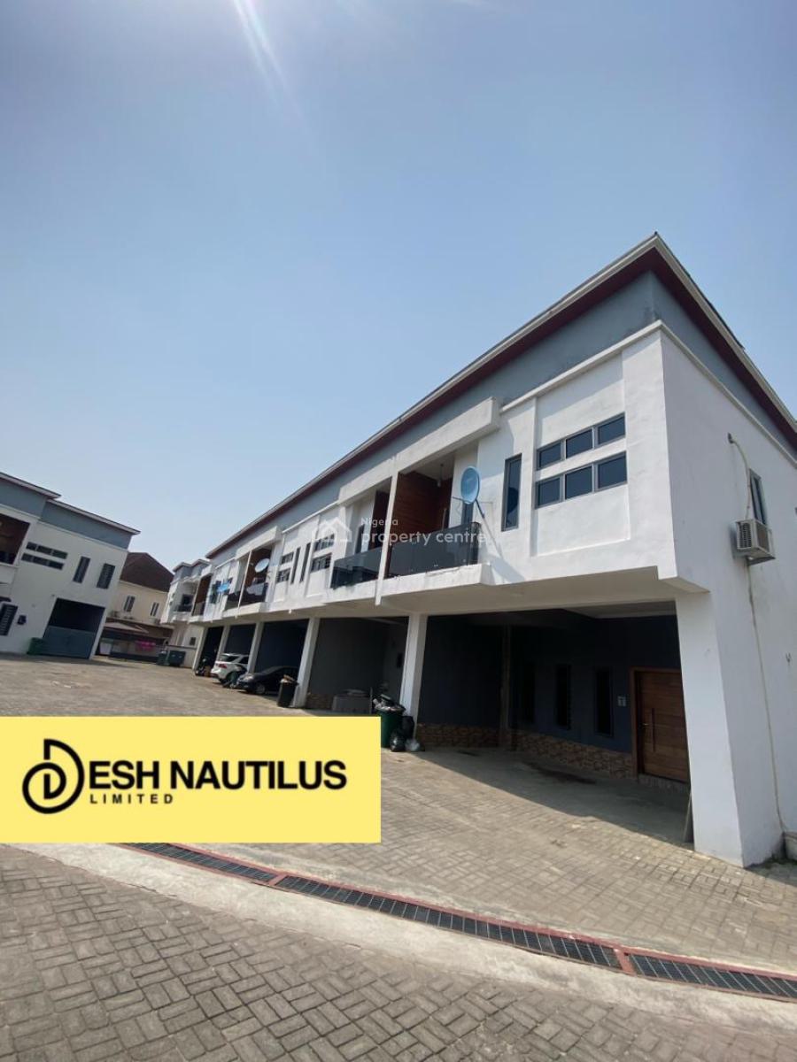 Modern 4 Bedroom Terrace Duplex, Elder Nwaba Street, Lekki Expressway, Lekki, Lagos, Terraced Duplex for Rent
