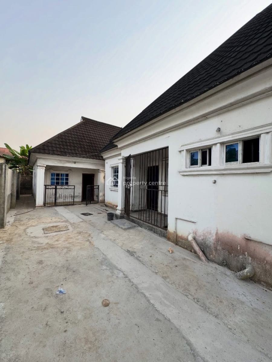 Modern Two Units  of  1 Bedroom Flat and Three (3)  Units of  Self Contain, Off Sars Road, Rumuahalu, Port Harcourt, Rivers, Semi-detached Bungalow for Sale